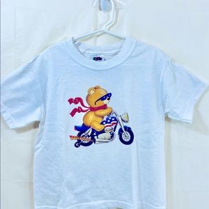 New Biker Bear kids tee shirt!